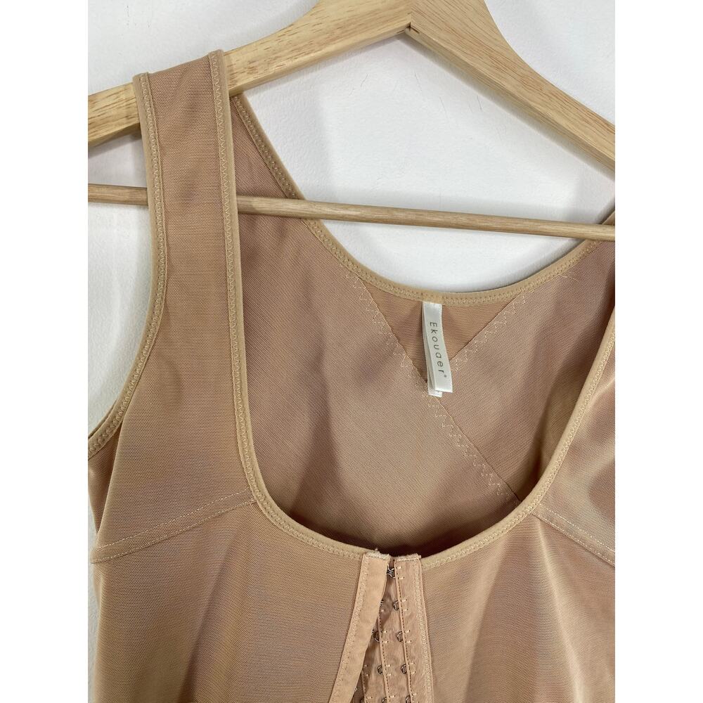 Ekouaer Womens Nude‎ Corset Shapewear Top Size 14 Undergarment Body Compression - Picture 4 of 9